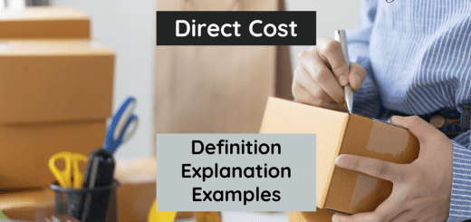 Direct Cost - Definition Explanation Examples
