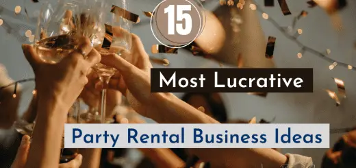 Party Rental Business Ideas